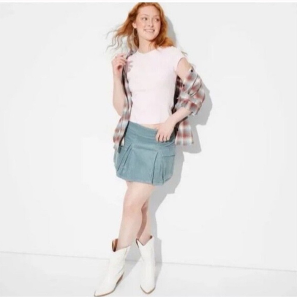Wild Fable corduroy mini skirt size M